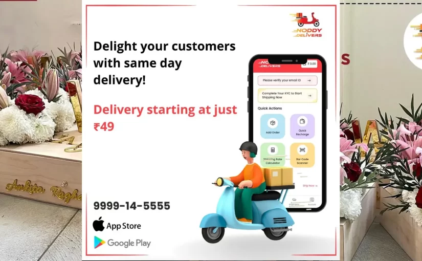 Courier service application for Noddy delivers